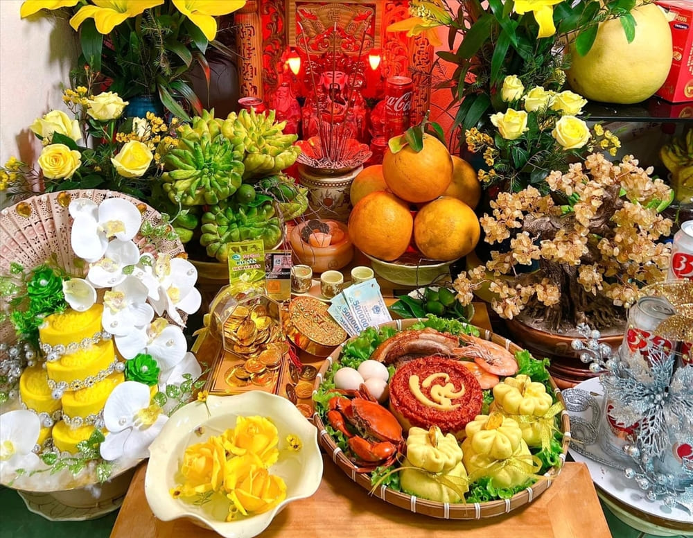 mâm cúng thần tài 2026